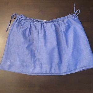 J. Crew Chambray Skirt